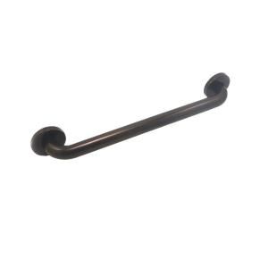 WingIts Premium 24 in. x 1.25 in. Polyester Painted Stainless Steel Grab Bar in Oil Rubbed Bronze (27 in. Overall Length) WGB5YS24ORB