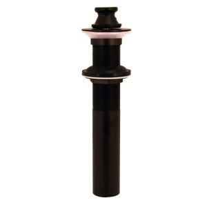 Lift and Turn Lavatory Drain without Overflow Holes in Oil Rubbed Bronze BFNLD4ORB