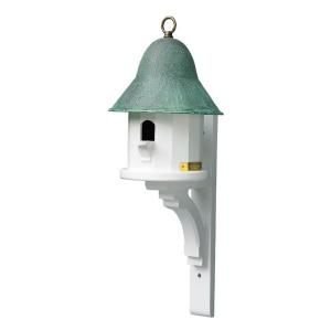 Good Directions Lazy Hill Farm Designs Copper Top Birdhouse with Polished Copper Roof 42430