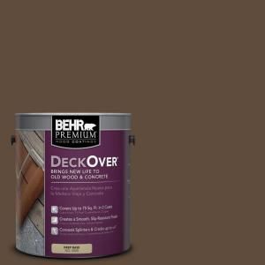 BEHR Premium DeckOver 1 gal. #SC 141 Tugboat Wood and Concrete Paint 500001