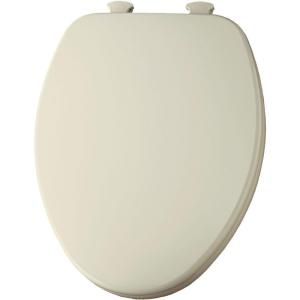 Church Lift Off Elongated Closed Front Toilet Seat in Bone 585EC 006