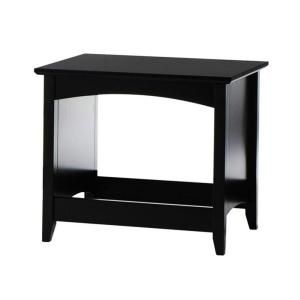 Home Decorators Collection Hawthorne 21 in. W Black Bench 0895600210