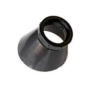 Creative Composites Roof Vent Pipe Collar Repair for 2 in. I.D. Vent Pipe in Black F20
