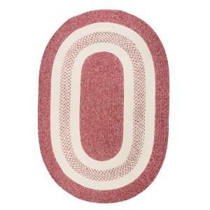 Colonial Mills Jefferson Red Streak 10 ft. x 13 ft. Braided Area Rug DISCONTINUED J702R120X156