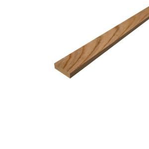 Sure Wood Forest Products 1 in. x 3 in. x 10 ft. Oak Board 265132
