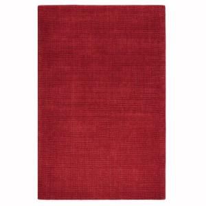 Home Decorators Collection Simplify Red 2 ft. 6 in. x 4 ft. 6 in. Area Rug 0258400110