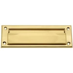 National Hardware 1 1/2 in. x 7 in. Solid Brass Mail Slots V1911 1 1/2X7 MAIL SLOT