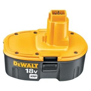 DEWALT 18 Volt Ni Cad XRP Extended Run Time Rechargeable Battery Pack DC9096