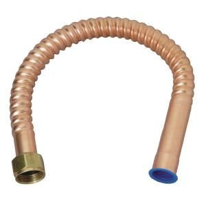 BrassCraft 3/4 in. FIP x 3/4 in. Nom Male/Female Sweat Copper Water Heater Connector 7/8 in. OD WB034 24N