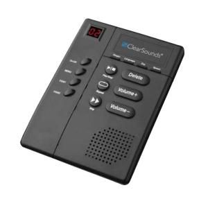 ClearSounds Digital Amplified Answering Machine with Slowed Speech CLS ANS3000