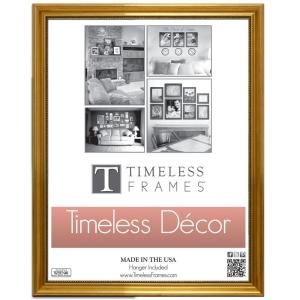 Timeless Frames Astor 1 Opening 11 in. x 14 in. Gold Picture Frame 78022