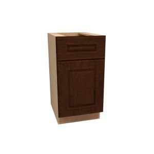 Home Decorators Collection Assembled 18x34.5x24 in. Base Cabinet with Full Height Door in Roxbury Manganite Glaze B18FHR RMG