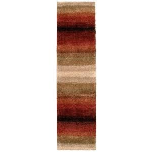 Orian Rugs Layers Lava 1 ft. 11 in. x 7 ft. 6 in. Runner 238365