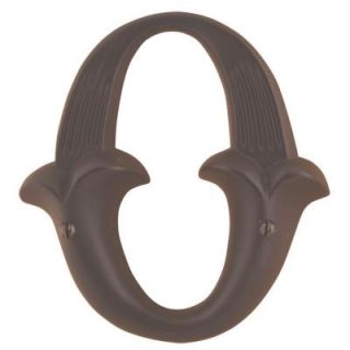 Atlas Homewares Alhambra Collection 4 in. Aged Bronze Number 0 AN0 O