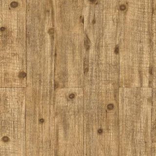 The Wallpaper Company 56 sq. ft. Light Brown Wood with Knots Wallpaper WC1282476