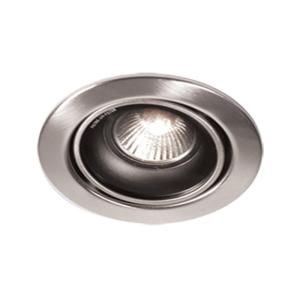 BAZZ 300 Series 4 in. Halogen Recessed Brushed Chrome Light Fixture Kit 300 551