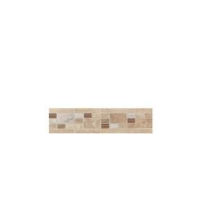 Daltile Carano Deco Universal 3 in x 12 in. Ceramic Trim and Accent Wall Tile CO87312DCOCC1P2