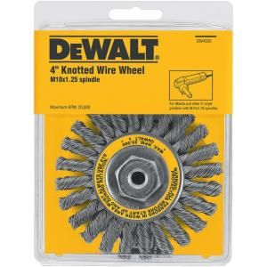 DEWALT 4 in. Full Cable Twist Wire Wheel DW4935  Y
