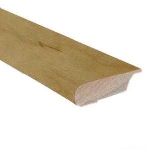 Millstead Unfinished Maple Lipover 0.81 in. Thick x 3 in. Wide x 78 in. Length Hardwood Stair Nose Molding LM6506