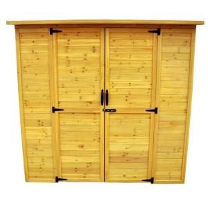 Leisure Season 6 ft. 3 in. x 3 ft. 1 in. 6 ft. 1 in. Cypress Extra Large Storage Shed ELSS2003