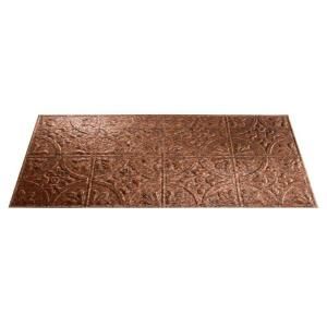 Fasade Traditional 5   2 ft. x 4 ft. Moonstone Copper Glue up Ceiling Tile G57 19