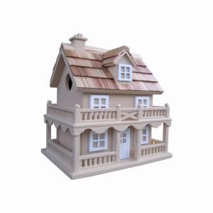 Home Bazaar Colonial Cottage Birdhouse (Taupe) HB 7102BRS