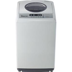 Magic Chef Compact 1.6 cu. ft. Top Load Washer with Stainless Steel Tub MCSTCW16W2