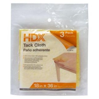 HDX 4 1/2 sq. ft. Tack Cloth, 12 Pack of 3 Cloths K 99261 12