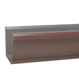 Amerimax Home Products 16 ft. Brown Aluminum Gutter 2400619192