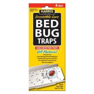 Harris Bed Bug Traps with 25 Irresistible Lures (2 Pack) BBTRP