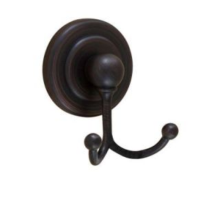Barclay Products Salander Double Robe Hook in Oil Rubbed Bronze IDRH2010 ORB
