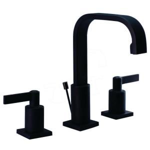 Kingston Brass Continental 8 in. Widespread 2 Handle High Arc Bathroom Faucet in Oil Rubbed Bronze HFS8965CTL
