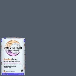 Custom Building Products Polyblend #19 Pewter 25 lb. Sanded Grout PBG1925
