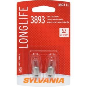 Sylvania 3893 Long Life Miniature Bulb Twin Pack 33275.0