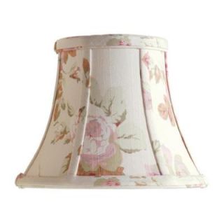 Laura Ashley Stowe 7 in. Floral Bell Clip Shade SLL25107