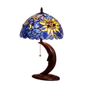 Chloe Lighting Tiffany style 12 in. Light Mini Table Lamp with Shade DISCONTINUED CH12A89 TL1