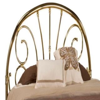 Hillsdale Furniture Jackson Classic Brass King Size Headboard with Rails 1071HKR