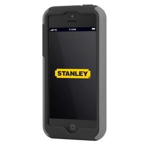 Stanley Highwire iPhone 5 Rugged 2 Piece Smart Phone Case   Gray and Black STLY016