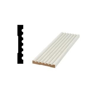 Woodgrain Millwork WG 1002 0.472 in. x 3 9/16 in. Medium Density Fiberboard Casing 10001017
