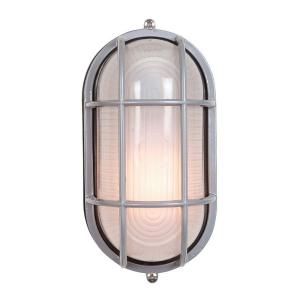 Illumine 1 Light Outdoor Satin Wall Sconce with Frosted Glass CLI CE 0292 13 41