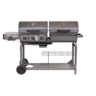 Char Griller Double Play Combo Propane Gas / Charcoal Grill 5252