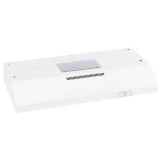 GE 36 in. Range Hood in White JV367HWW