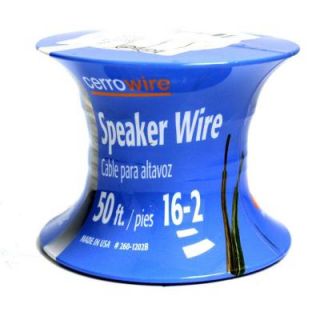 Cerrowire 50 ft. 16/2 Gauge Speaker Wire 260 1202B