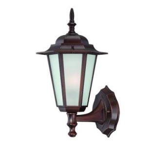 Acclaim Lighting Camelot Collection Wall Mount 1 Light Outdoor Architectural Bronze Light Fixture 6101ABZ/FR
