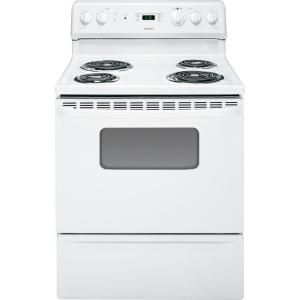 Hotpoint 5.0 cu. ft. Electric Range in White RB536DPWW