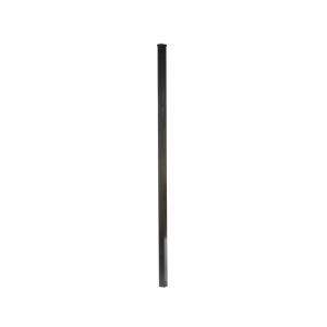 DIY Universal Fence 2 in. x 2 in. x 76 in. Aluminum Post With attachment Hardware 401076BL