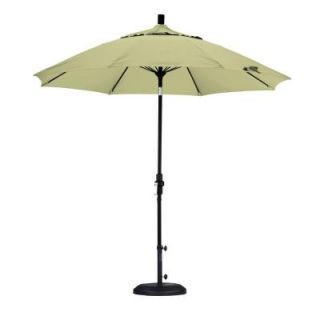 California Umbrella 9 ft. Fiberglass Collar Tilt Patio Umbrella in Beige Pacifica GSCUF908705 SA22