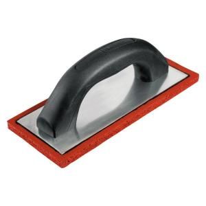 HDX 4 1/2 in. Red Rubber, Concrete, Plaster and Grout Float 62413X