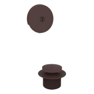 Brasstech 3 1/8 in. Drain Kit Toe and Faceplate with 1 Screw in Oil Rubbed Bronze 273/10B