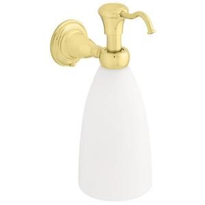 Delta Victorian Soap Dispenser in Polished Brass 75055 PB